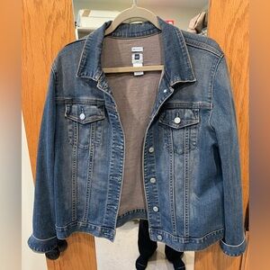 Vintage GAP XL jean jacket with stretch